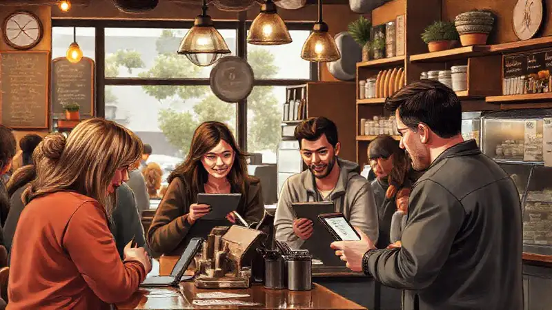 Un café acogedor y amable atrae a todos