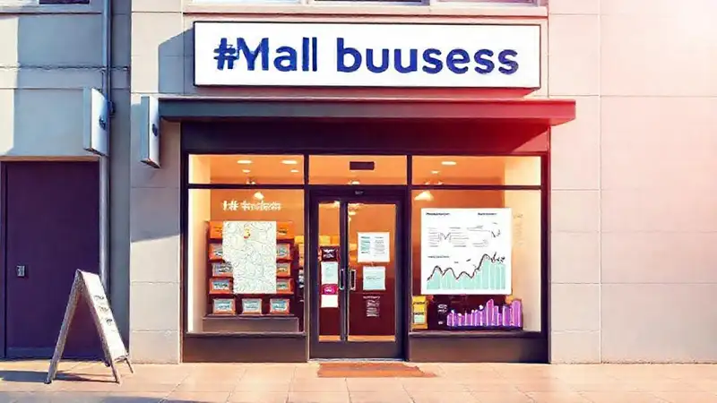 Negocio digital moderno y llamativo