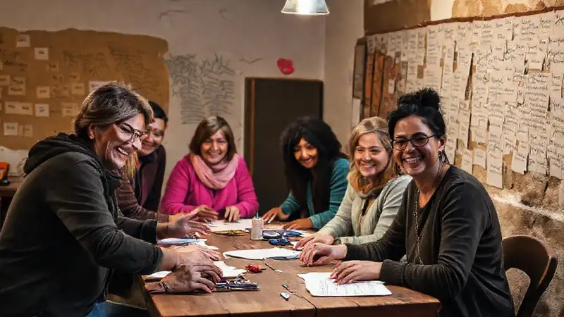 Manos locales construyen comunidad creativa