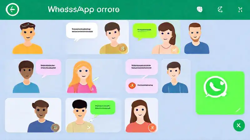 Captura un chat de WhatsApp conflictivo estilizado