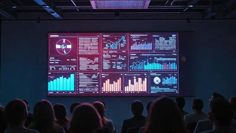 Presentación visual de datos impactante