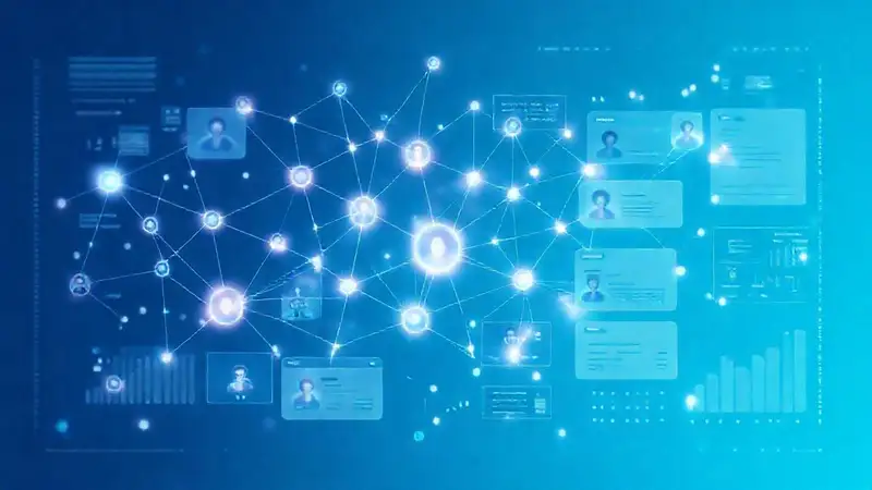 Visualización de datos futurista