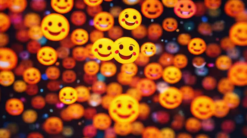 Emojis digitales crean un caos vibrante