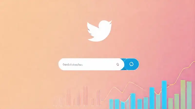 Un logo de Twitter vibrante y profesional