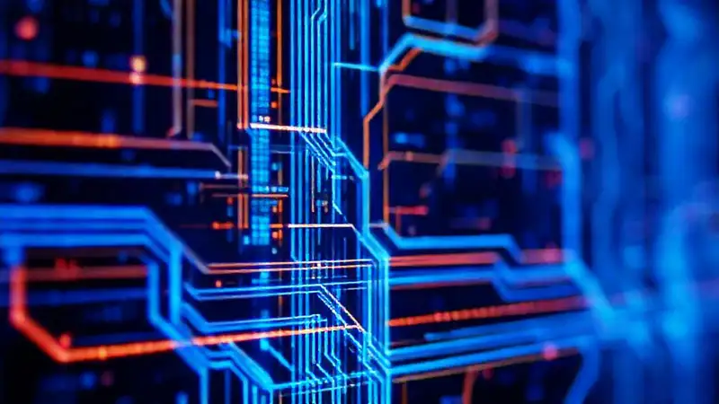 Flujos digitales vibrantes se desvanecen urgentemente