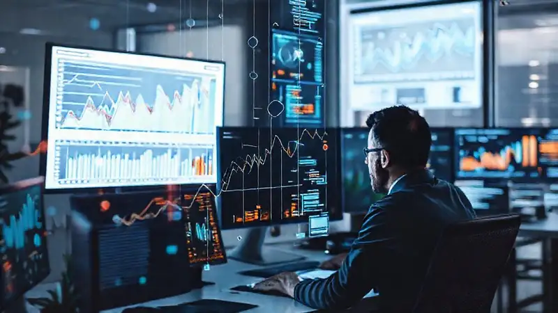Analistas modernos interpretan datos dinámicos