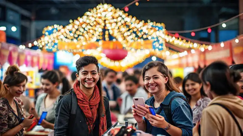Mercado festivo