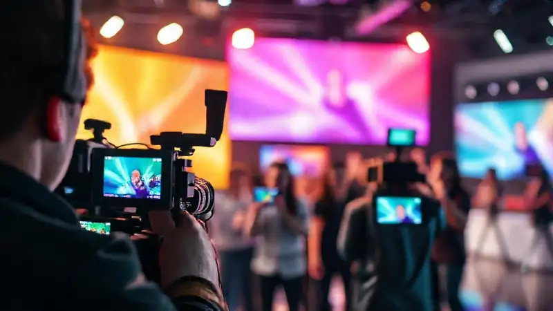 Producción audiovisual moderna y dinámica