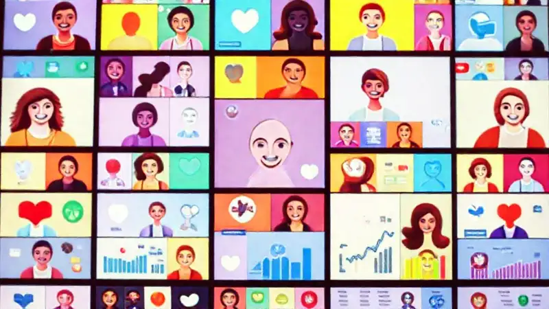 Redes sociales digitales: conexión y alegría