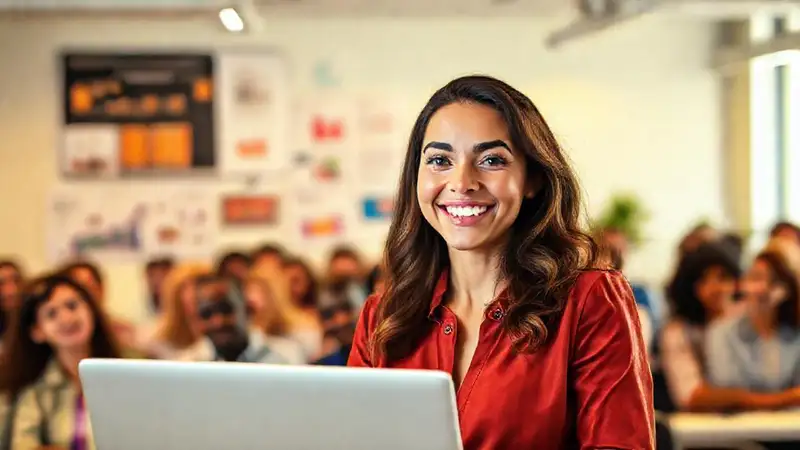 Una mujer segura presenta datos impactantes