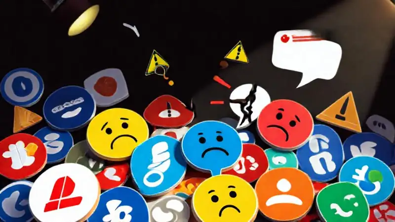 El caos visual y verbal frustra