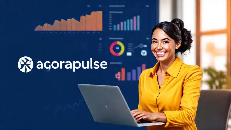 Agorapulse ofrece análisis visuales de redes sociales