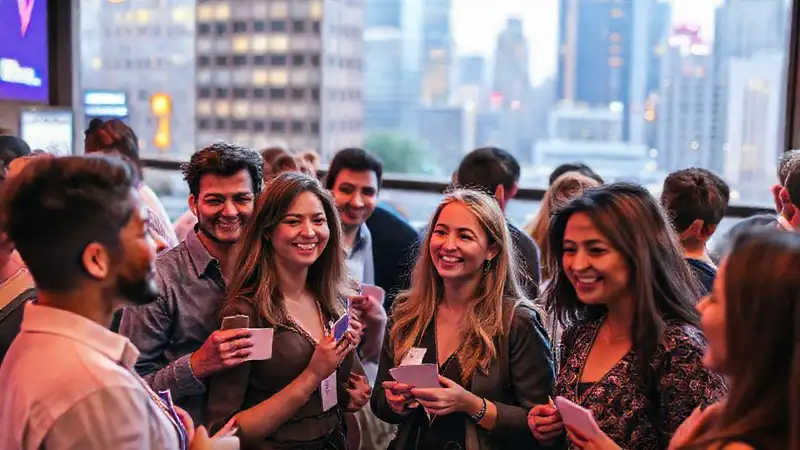 Influencers colaboran en un ambiente exitoso