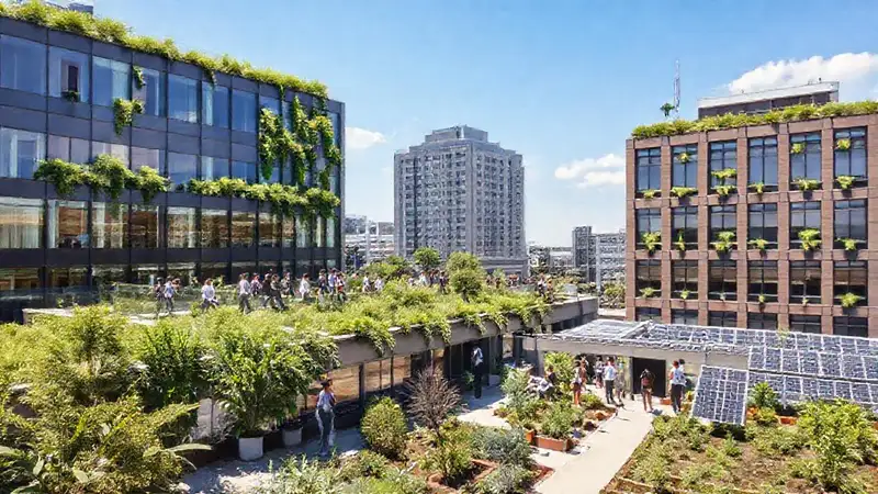 Edificio corporativo sostenible