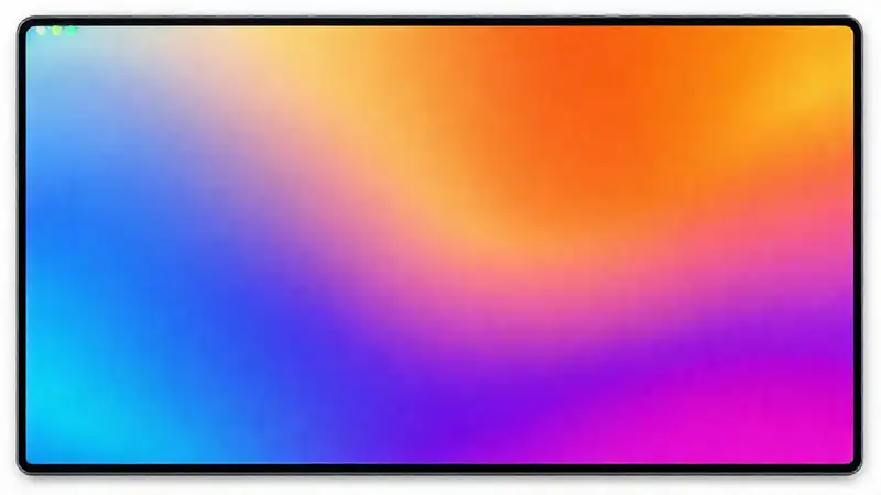 Un diseño digital minimalista y vibrante