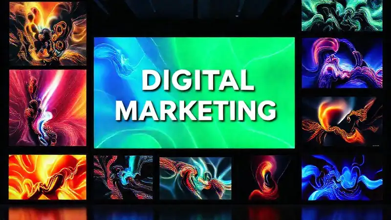 Marketing digital llama la atención visualmente