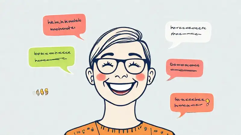 Diseño profesional con reseñas positivas felices