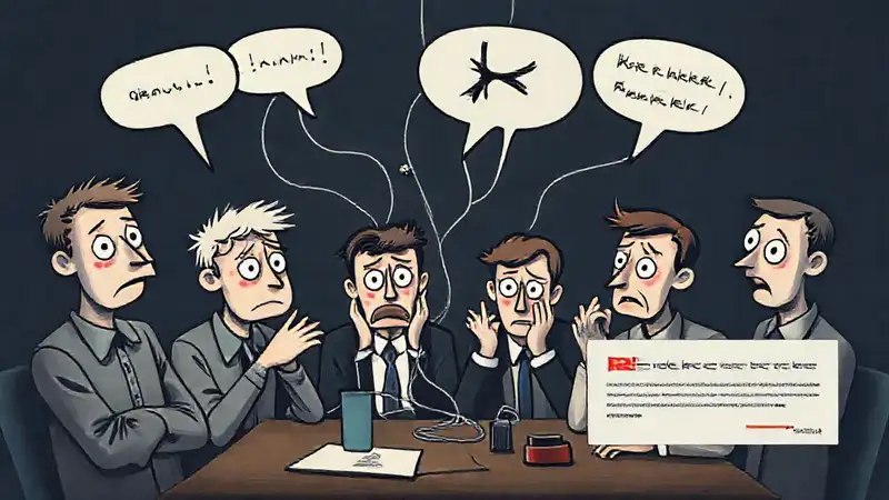 Una reunión tecnológica fue un caos