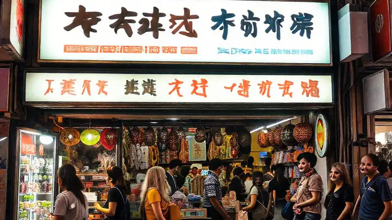 La tienda local atrae clientes felices