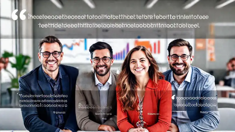 Testimonio corporativo positivo e impactante