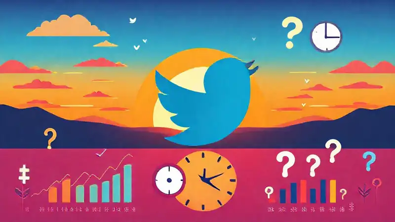 Twitter visualiza datos con colores vibrantes