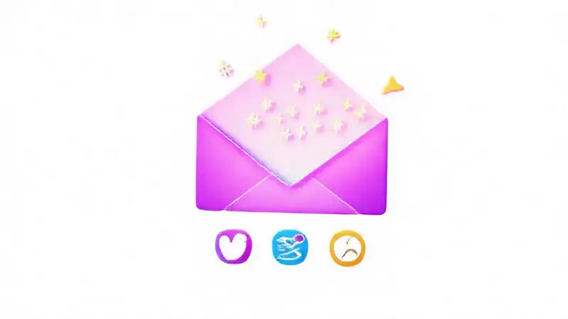 Correo electrónico atractivo y moderno