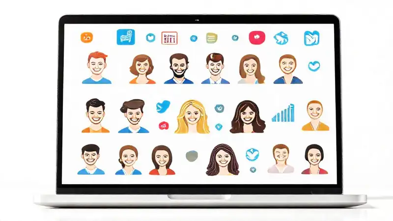 Redes sociales modernas transmiten éxito visual