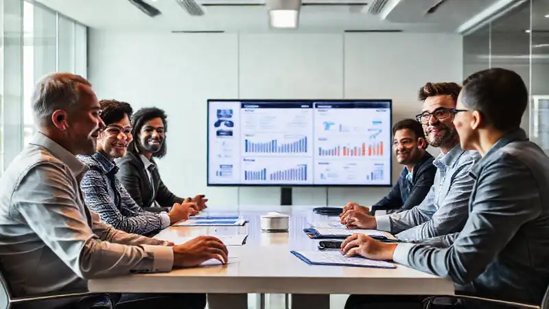 El equipo discute el lanzamiento estratégico