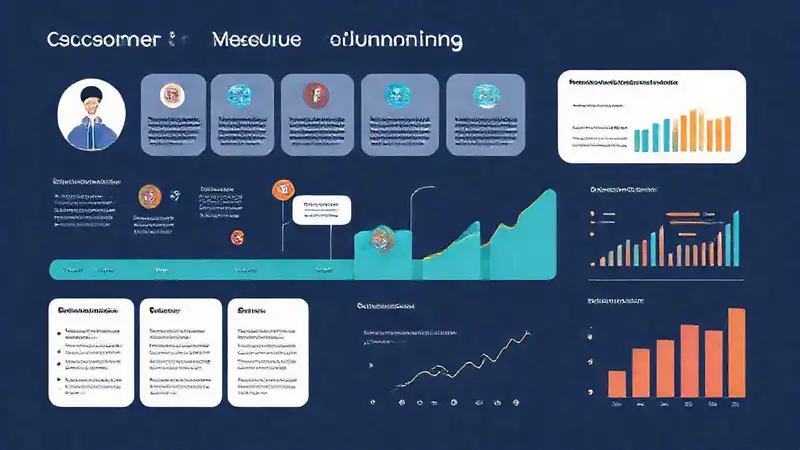 Infografía elegante impulsa el éxito del cliente