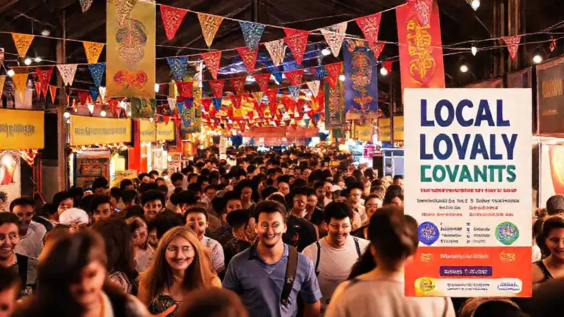 Eventos locales promueven una comunidad feliz