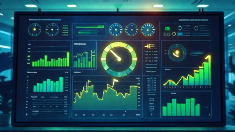 Un panel de datos optimista visualiza estrategia