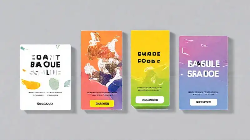 Diseño publicitario moderno y llamativo
