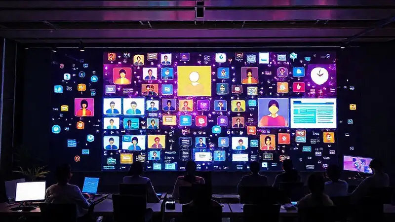 Un espacio digital moderno y optimista