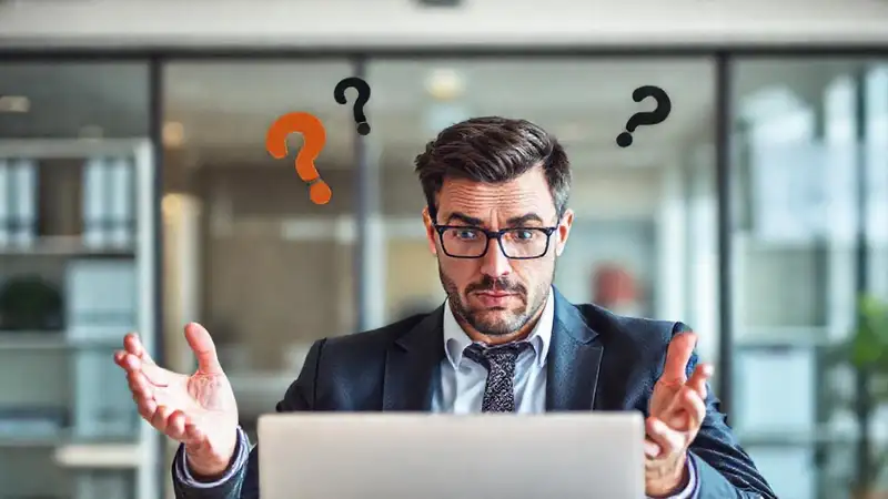 El empresario busca una solución profesional