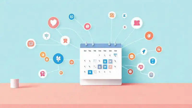 Calendario minimalista: comunicación digital, optimista y colaborativa