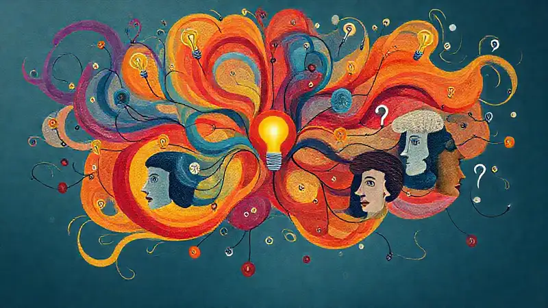 Pensamiento abstracto y creatividad visual emergen