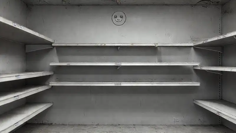 El lugar muestra abandono y melancolía