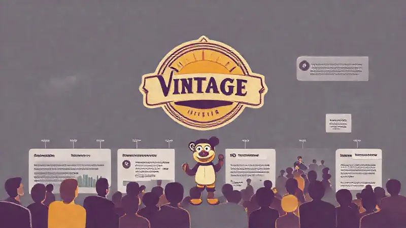 Un logo vintage transmite éxito visualmente