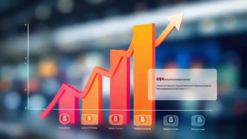 Gráfico dinámico visualiza el compromiso digital