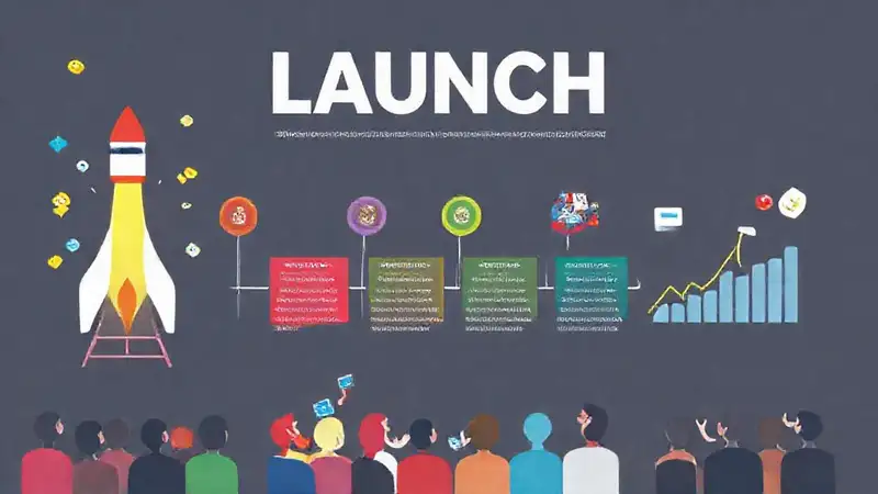 Diseño vibrante anuncia un lanzamiento exitoso