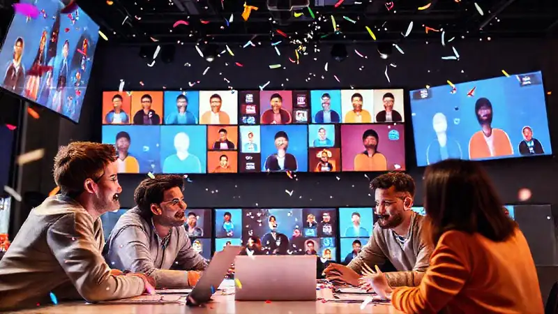 Un espacio de trabajo digital vibrante