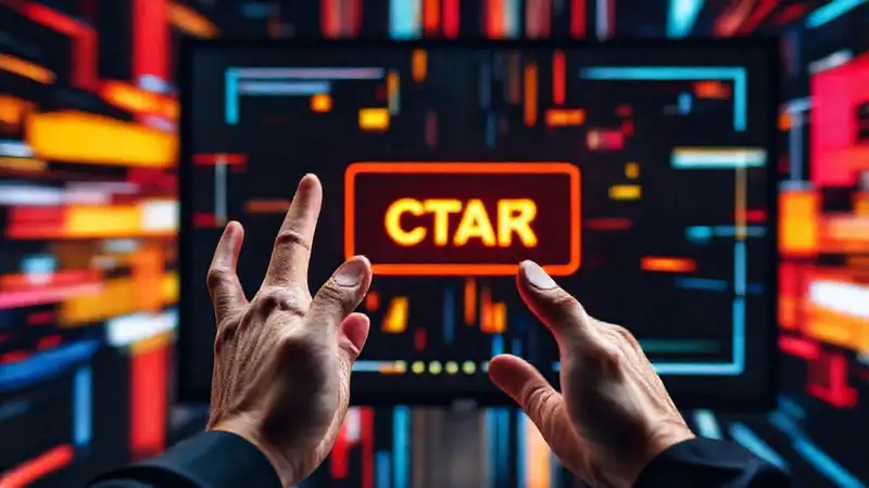 Pantalla dinámica cautiva con colores vibrantes