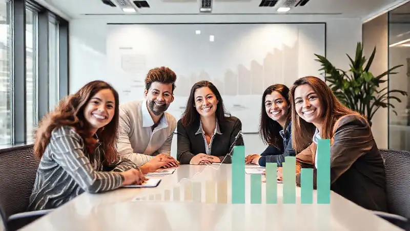 Un despacho moderno irradia optimismo y progreso